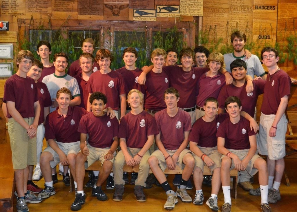 Senior Campers Group Shot