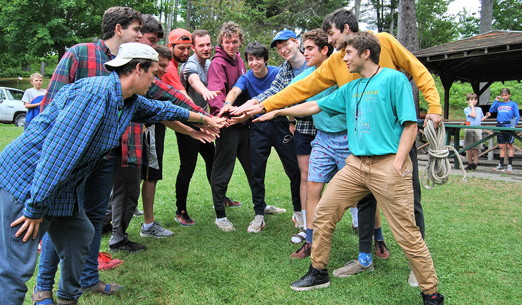 Work at Birch Rock camp